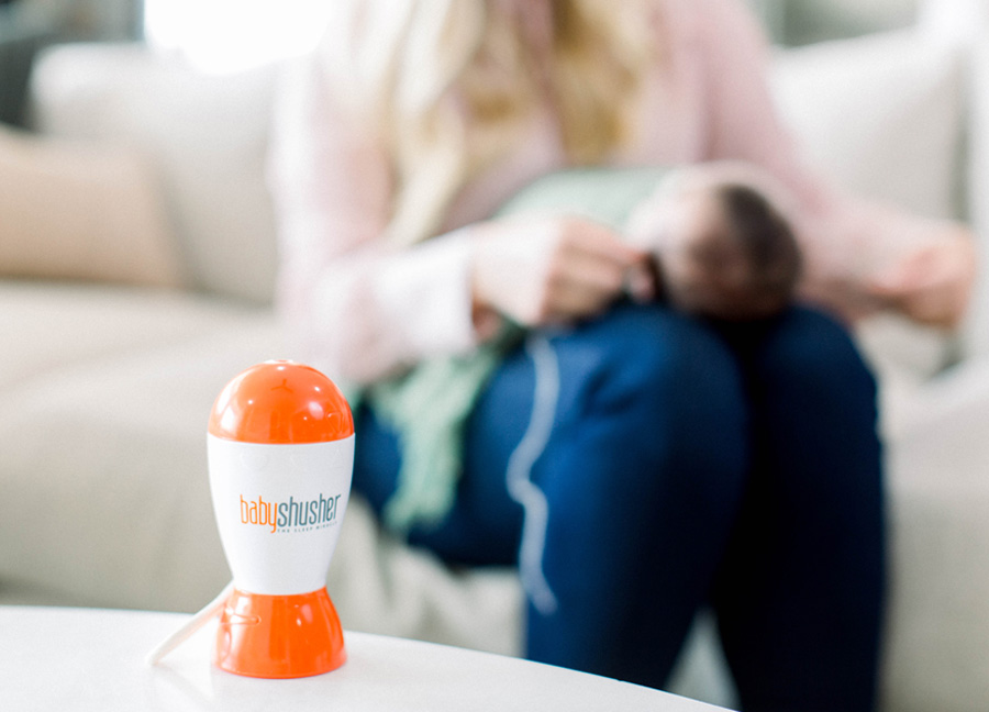 The babyshusher makes for a great item on the baby registry.