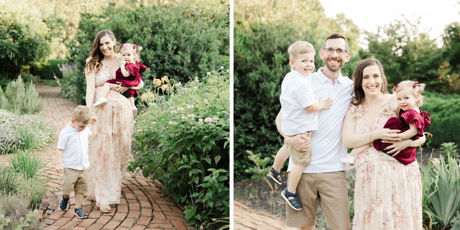 washington dc maternity photographer captures a family during a maternity session