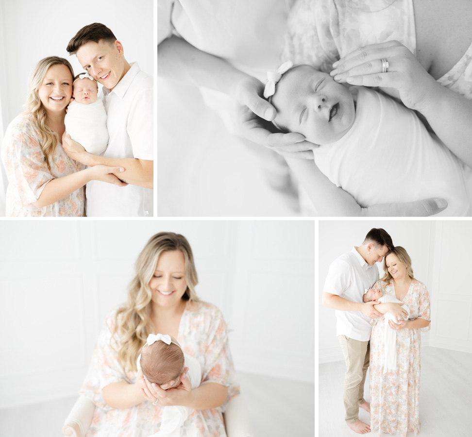 DC newborn photographer captures a mom and her little one