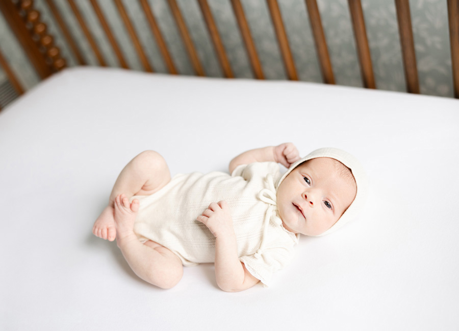 DIY newborn photos featuring a northern virginia newborn photographer