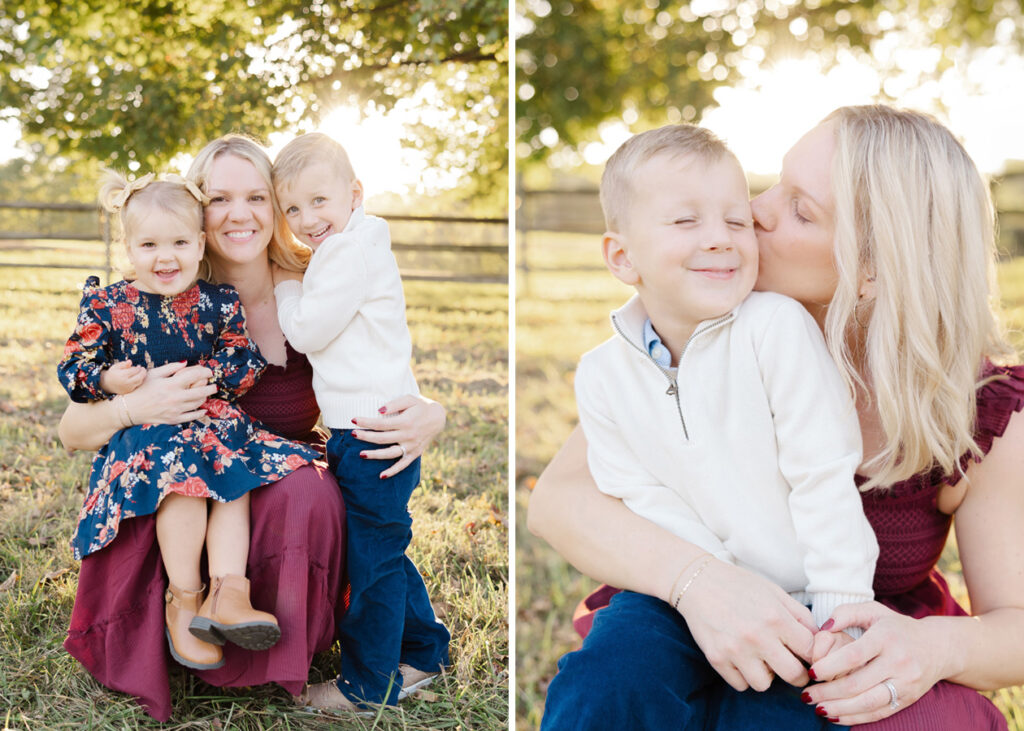 How To Take Better Photos Of Your Kids featuring a mama and her two kids